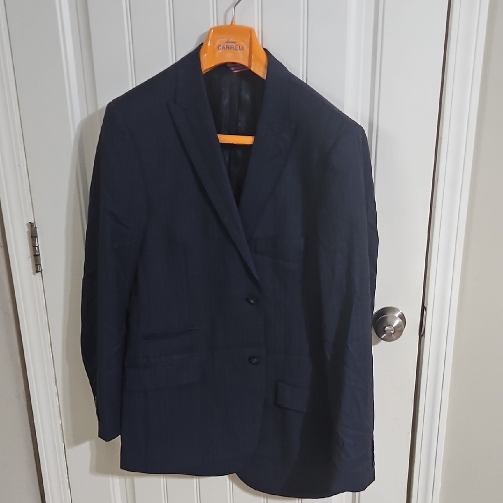 Elegant Dark Blue Men's Blazer